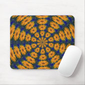 Orange African Daisy Mousepad (Mit Mouse)