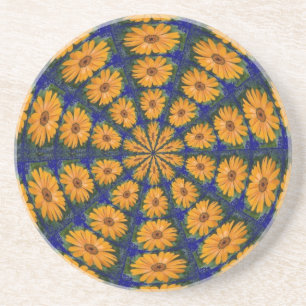Orange African Daisy Untersetzer