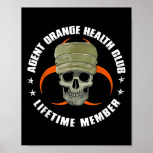 Orange Agent Health Club Lifetime Mitglied Vietnam Poster