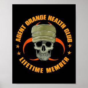 Orange Agent Health Club Lifetime Mitglied Vietnam Poster