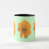 Orange Aid/PopArt-Blume Tasse (Zentrum)