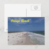 Orange-Alabama-Postkarte Postkarte (Vorne/Hinten)