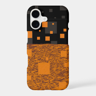 Orange-Alarm Schwimmkörper abstrakt Halloween schw