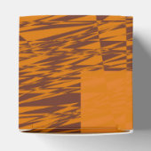 Orange Alert Floor abstrakte Halloween-Blackbox Geschenkschachtel (Oben)
