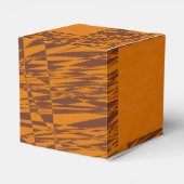 Orange Alert Floor abstrakte Halloween-Blackbox Geschenkschachtel (Rückseite)