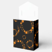 Orange Alert Floor abstrakte Halloween-Blackbox Geschenkschachtel (Geöffnet)