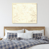 Orange, Alexandria Leinwanddruck (Insitu (Schlafzimmer))