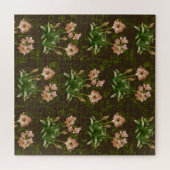 Orange Amaryllis Floral Puzzle (Horizontal)