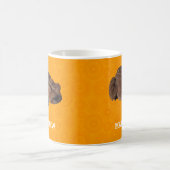 Orange American Toad Foto Personalisiert Kaffeetasse (Mittel)