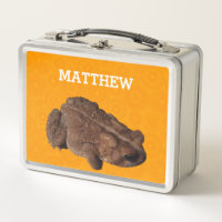 Orange American Toad Foto Personalisiert