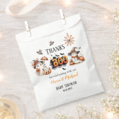 Orange and Black BOO Halloween Vielen Dank Geschenktütchen (Ausgeschnitten)