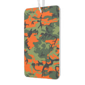 Orange and Green Camouflage, Militär, Armee Autolufterfrischer (Links)