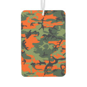 Orange and Green Camouflage, Militär, Armee Autolufterfrischer (Rückseite)
