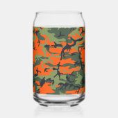 Orange and Green Camouflage, Militär, Armee Dosenglas (Links)