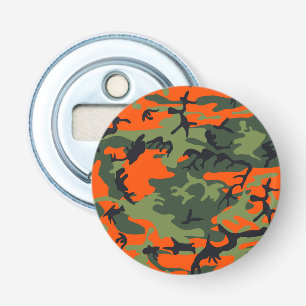 Orange and Green Camouflage, Militär, Armee Flaschenöffner