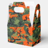 Orange and Green Camouflage, Militär, Armee Geschenkschachtel (Geöffnet)