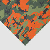 Orange and Green Camouflage, Militär, Armee Seidenpapier (Ausschnitt)