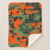 Orange and Green Camouflage, Militär, Armee Sherpadecke (Vorderseite)