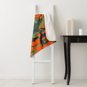 Orange and Green Camouflage, Militär, Armee Sherpadecke