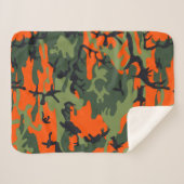 Orange and Green Camouflage, Militär, Armee Sherpadecke (Vorderseite (Horizontal))