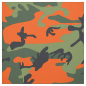 Orange and Green Camouflage, Militär, Armee Stoff (Muster)