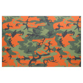 Orange and Green Camouflage, Militär, Armee Stoff (Fat Quarter (45,7 x 55,9 cm))