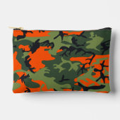 Orange and Green Camouflage, Militär, Armee Zubehörtasche (Vorderseite)