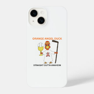 Orange Angel Duck Iphone 14 slim fit case iPhone 14 Hülle