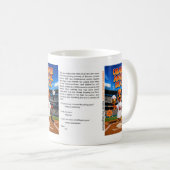 ORANGE ANGEL DUCK Tasse (VorderseiteRechts)