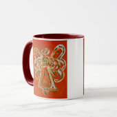 Orange Angel Tasse (Vorderseite Links)
