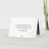 Orange Angled Acht-Foto Abschluss Einladung (Rückseite)