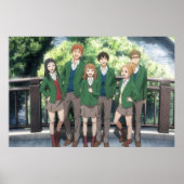 Orange Anime Poster (Vorne)