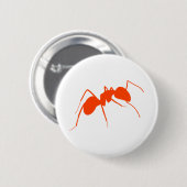 Orange Ant Button (Vorne & Hinten)