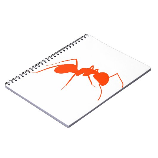 Orange Ant Notizblock (Linke Seite)