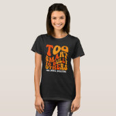 Orange Anti Bullying Awareness Too Smart To Bully T-Shirt (Vorne ganz)