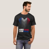 Orange Anti Gun Tragen Kein Silence End Gun Viole T-Shirt (Vorne ganz)