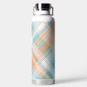 ORANGE & AQUA OSTER-KAROMUSTER TRINKFLASCHE (Rückseite)