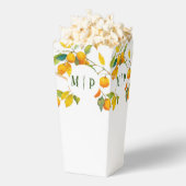 Orange Aquarellmotiv Belle Farben Geschenkschachtel (Geplatzt)