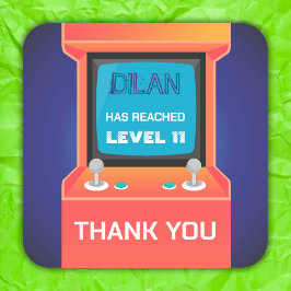 Orange Arcade-Spieler danken Ihnen Sticker