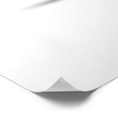 Orange Arrows Poster (Ecke)