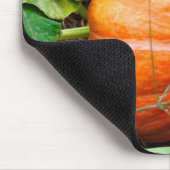 Orange Aschenputtel-Kürbis Mousepad (Ecke)