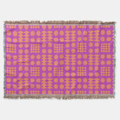 Orange auf magentaroter decke (Vorderseite)