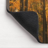 Orange Autumn Forest Mousepad (Ecke)