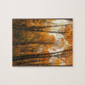 Orange Autumn Forest Puzzle (Horizontal)