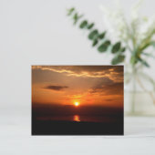 Orange Awakening Postkarte (Stehend Vorderseite)