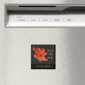Orange Azalea Blüten Magnet (In Situ (Geschirrspüler))