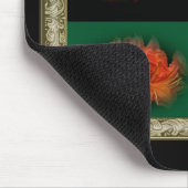 Orange Azaleas Mousepad (Ecke)