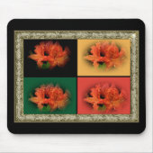 Orange Azaleas Mousepad (Vorne)