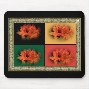 Orange Azaleas Mousepad