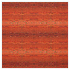 Orange aztekisches Muster Stoff